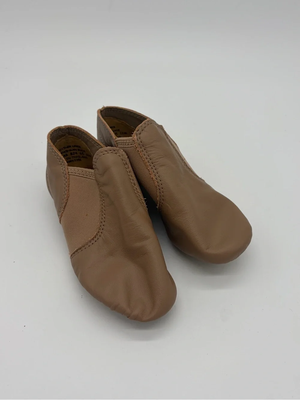 Capezio Kids Slip-On Dance Shoes - Brown